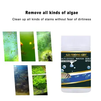 50pcs Alge Respingător Agent Rezervor Moss Îndepărtarea Acvariu Rezervor de Pește de Curățare de Praf Pesti de Acvariu de Curățare Piscină Grădină Efervescente