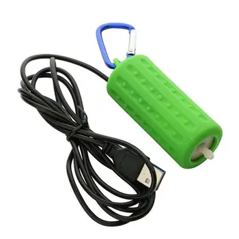 Mini Oxigen Pompa de Aer Practice de Încărcare USB Portabil de Evacuare a Aerului Piatra Ultra Silent Compresor de Aer Rezervor de Pește Acvariu Pompa de Apa