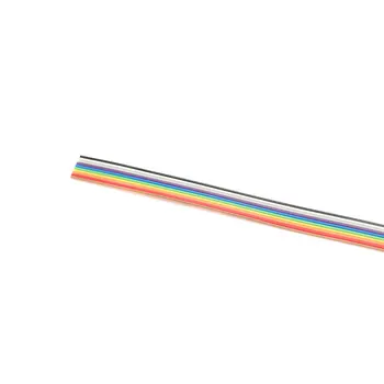 10P 1.17 mm PAS de Culoare Cablu Panglică Curcubeu DuPont Fir de 1M 5M 10M pentru FC Dupont Conector Linie de Teren Conectați Firele