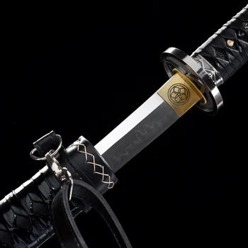 41 Inch Samurai Katana T10 Steel Lut Temperat Lama Puternic Flexibil De Ras Ascuțite Real Sabie Japoneză Manual De Morți De Mers Pe Jos De Sabie