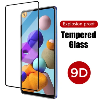 9D complet capacul din Sticla Temperata Pentru Samsung galaxy A7 A8 A9 A6 Plus 2018 Ecran Protector filme pentru Samsung galaxy A01 Core A02S