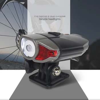 Modul 3 Biciclete Lumina Impermeabil de Încărcare USB LED MTB Fața Lampa Far Lanterna de Echitatie Lumina Ciclism Accesorii pentru Biciclete