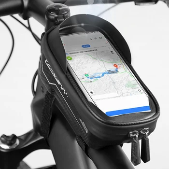 6.5 Inch Touch Ecran Saci de Biciclete,Impermeabil Ciclism MTB Bicicleta Cap Tub Sac,Bicicleta Ghidon Mobil Telefon Mobil Caz Pungă de Titular