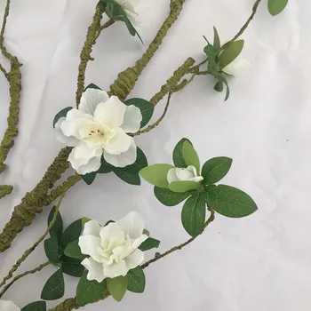1 buc Azalee Flori Artificiale Moale Ramuri Fals Plante Acasă Decorare Camera de zi, Mobilier Aranjament Floral Styling
