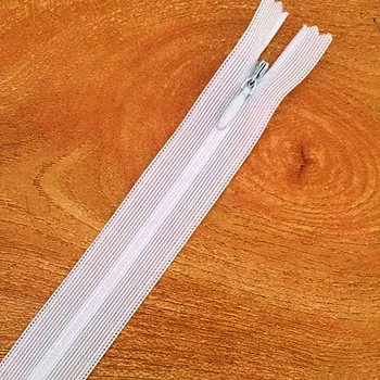 10 bucăți #3 30 cm (12 inch) nailon invizibil tul moale bobina fermoar cusut (culoare vă rugăm să alegeți)