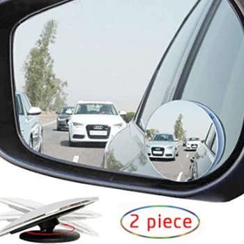 360 de Grade HD Blind Spot Mirror Reglabil Masina Oglinda Convex Oglinda pentru Auto Reverse Unghi Larg de Parcare Vehicul Oglinzi de siguranță